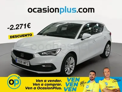 Usado Seat Leon Style 150 CV (110 kW) 2024 Blanco Berlina