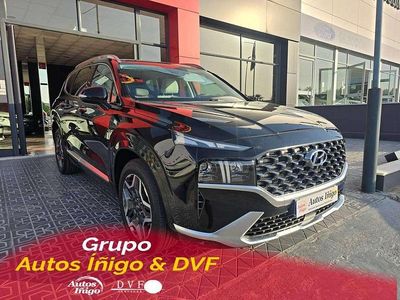 Negro Usado 2021 Hyundai Santa Fe Style SUV | 32.800 € (Precio justo)