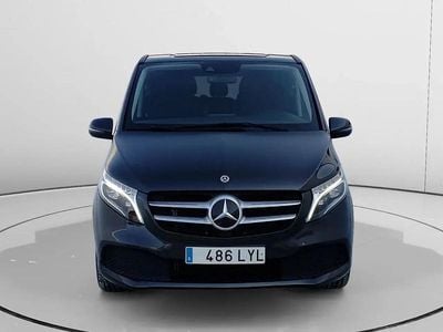 Käytetty Mercedes V220 163 HP (119 kW) 2022 Musta Tila-auto