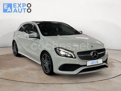 Usado Mercedes A180 AMG line 122 CV (89 kW) 2017 Blanco Berlina