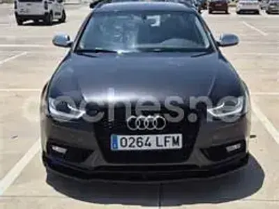 Usado Audi A4 136 CV (100 kW) 2015 Negro Familiar