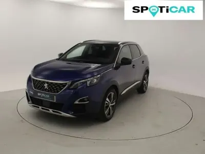 Usado Peugeot 3008 GT-line 131 CV (96 kW) 2018 Azul SUV