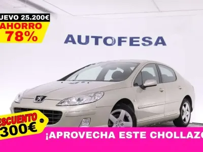 Usado Peugeot 407 Sport 140 CV (102 kW) 2009 Beige Berlina