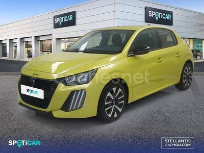 Usado Peugeot 208 Active 100 CV (73 kW) 2024 Amarillo Utilitario