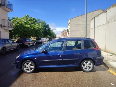 Używany Peugeot 206 Quiksilver 90 KM (66 kW) 2003 Niebieski Kombi