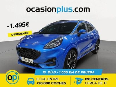 Azul Usado 2023 Ford Puma ST-Line X SUV | 16.450 € (Precio justo)