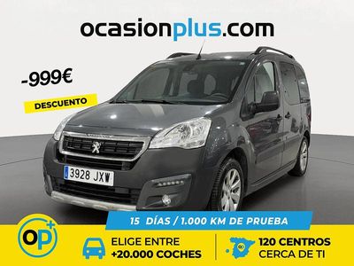 Gris Usado 2017 Peugeot Partner Outdoor Monovolumen | 13.190 € (Precio justo)