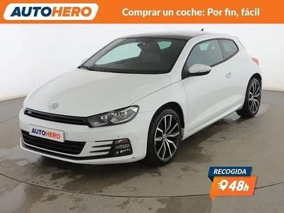 Begagnad VW Scirocco R-line BlueMotion 150 HK (110 kW) 2017 Vit Sportkupé