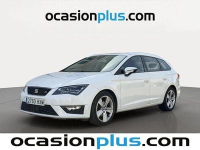 Usado Seat Leon FR 150 CV (110 kW) 2014 Blanco Monovolumen