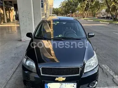 Usado Chevrolet Aveo LT 86 CV (63 kW) 2012 Negro Berlina
