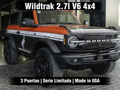 Usado Ford Bronco Wildtrack 335 HP (246 kW) 2022 Vermelho SUV