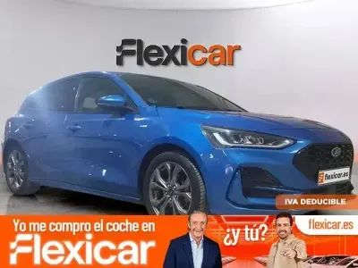 Usado Ford Focus ST-Line 125 CV (91 kW) 2022 Azul Berlina