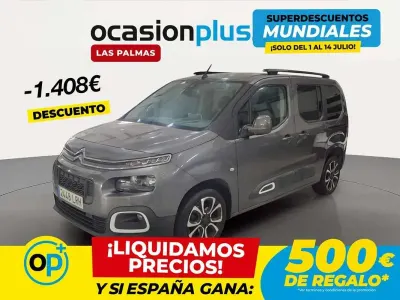 Usado Citroën Berlingo Shine 102 CV (75 kW) 2021 Gris Monovolumen