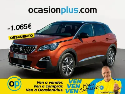Usado Peugeot 3008 Allure 130 CV (95 kW) 2018 Marrón SUV