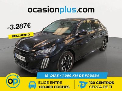 Usado Peugeot 208 Allure 100 CV (73 kW) 2025 Negro Utilitario