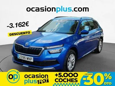 Usado Skoda Kamiq Ambition 110 CV (80 kW) 2024 Azul SUV