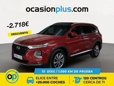 Usado Hyundai Santa Fe 200 CV (147 kW) 2019 Rojo SUV