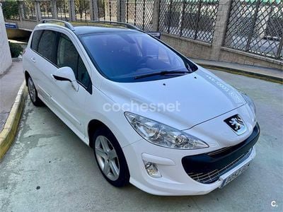Blanco Usado 2009 Peugeot 308 SW Sport Familiar | 3950 € (Precio justo)
