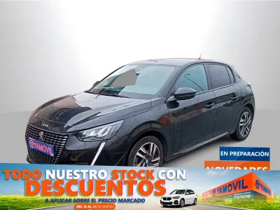 Usado Peugeot 208 Allure 100 CV (73 kW) 2023 Negro Utilitario