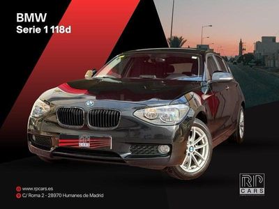 Usado BMW 118 Sport Line 143 CV (105 kW) 2014 Negro Utilitario