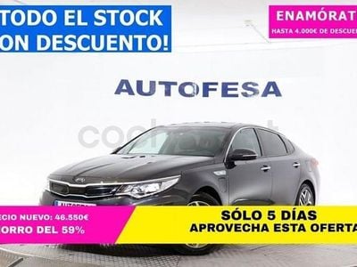 Usado Kia Optima Hybrid 205 CV (150 kW) 2019 Negro Berlina
