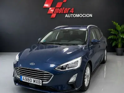 Usado Ford Focus Titanium 125 CV (91 kW) 2019 Azul Familiar