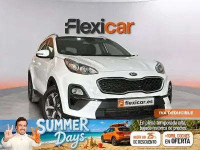 Usado Kia Sportage 136 CV (100 kW) 2021 Blanco SUV