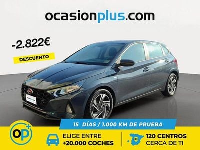 Gris Usado 2022 Hyundai i20 Berlina | 14.990 € (Un poco caro)