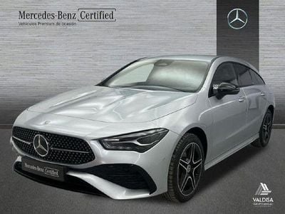 Usado Mercedes CLA250e Shooting Brake AMG line 218 CV (160 kW) 2025 Plata hightech Familiar