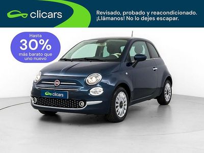 Usado Fiat 500 70 CV (51 kW) 2023 Azul Utilitario