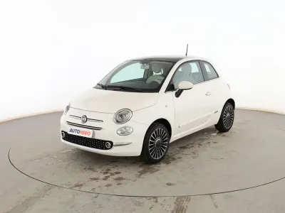 Käytetty Fiat 500 Lounge 70 HP (51 kW) 2018 Valkoinen Sedan