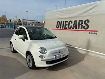 Używany Fiat 500 Lounge 69 KM (50 kW) 2013 Biały Sedan/Limuzyna