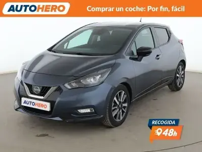 Usado Nissan Micra Acenta 92 CV (67 kW) 2021 Gris Utilitario