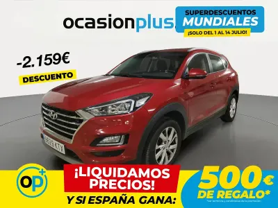 Usado Hyundai Tucson 116 CV (85 kW) 2019 Rojo SUV