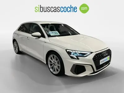 Usado Audi A3 S-Line 150 CV (110 kW) 2021 Gris/plata Berlina