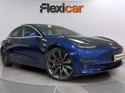 Usado Tesla Model 3 RWD 361 kW (491 CV) 2020 Azul Berlina