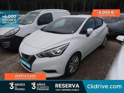 Usado Nissan Micra Acenta 92 CV (67 kW) 2020 Blanco Utilitario