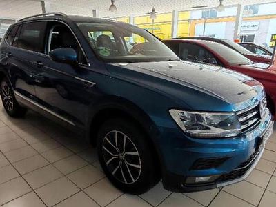 Begagnad VW Tiguan Allspace Advance 150 HK (110 kW) 2021 Blå SUV