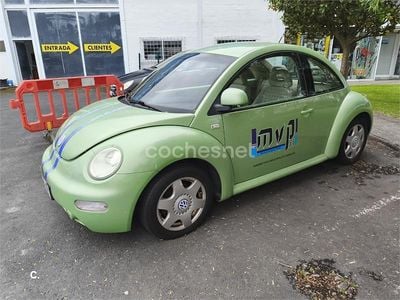 Begagnad VW New Beetle 115 HK (84 kW) 1999 Grön Halvkombi