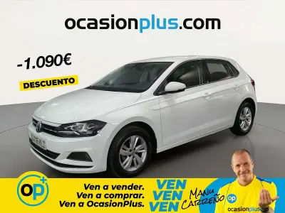 Käytetty VW Polo Advance 95 HP (69 kW) 2018 Valkoinen Viistoperä