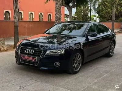 Usado Audi A5 Sportback 160 CV (117 kW) 2011 Azul Utilitario