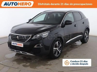Usado Peugeot 3008 Allure 130 CV (95 kW) 2021 Negro SUV