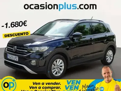Usado VW T-Cross Advance 110 CV (80 kW) 2021 Negro SUV