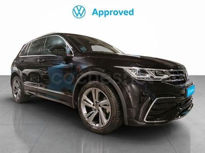 Usado VW Tiguan R-line 150 CV (110 kW) 2021 Negro SUV