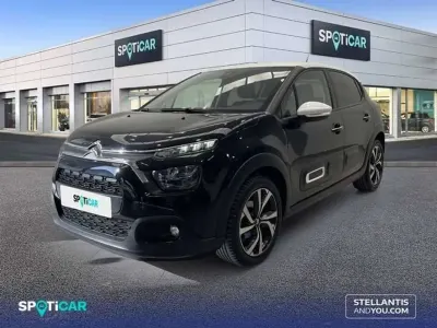 Usado Citroën C3 Shine 99 CV (72 kW) 2023 Negro Utilitario