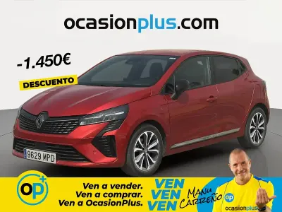 Usado Renault Clio V Techno 90 CV (66 kW) 2024 Rojo Berlina