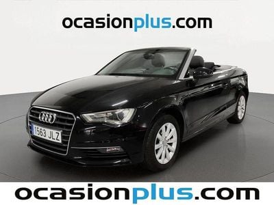 Usado Audi A3 Attraction 110 CV (80 kW) 2016 Negro Descapotable