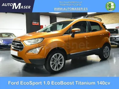 Brugt Ford Ecosport Titanium 140 HK (102 kW) 2018 Gul SUV