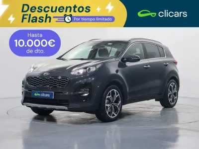 Usado Kia Sportage 136 CV (100 kW) 2022 Negro SUV