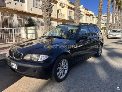 Usado BMW 318 143 CV (105 kW) 2005 Azul Berlina